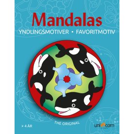 Mandalas malebog Yndlingsmotiver, fra 4 år