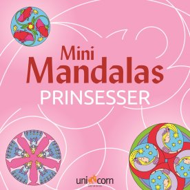 Mini Mandalas Prinsesser, malebog