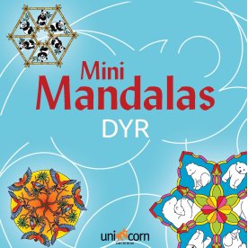 Mini Mandalas Dyr, malebog