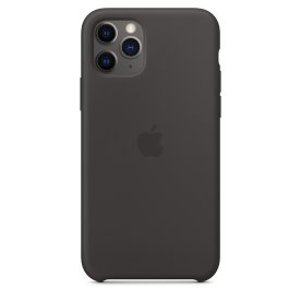 Apple iPhone 11 Pro silikone cover, sort