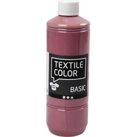 Textilfärg | 500 ml | Mörkrosa