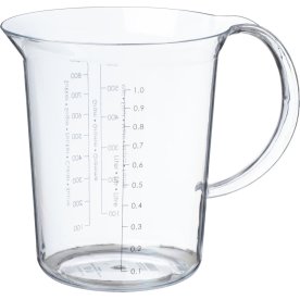 Plast Team måttkanna, 1 liter