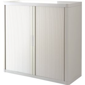 Paperflow Easy Office 1 m, 2 hyllor, vit