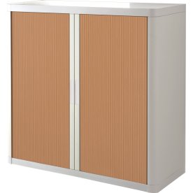 Paperflow Easy Office 1 m, 2 hyllor, vit/bok