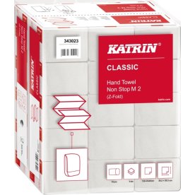 Katrin Classic M handduksark, 2-lagers, vit