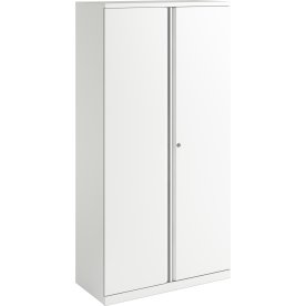 Arkivskåp Bisley LUX 4 hyllor Vit