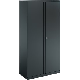Arkivskåp Bisley LUX 4 hyllor Antracit