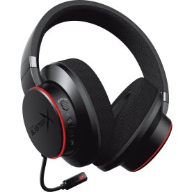 Creative BlasterX H6 USB gaming headset, sort