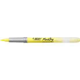 Överstrykningspenna Bic Flex Gul