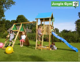 Jungle Gym Castle 2.1 lektorn, klättring/rutschk.
