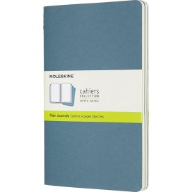 Moleskine Cahier Notesbog | L | Blan. | Blå