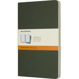 Anteckningsbok Moleskine Cahier L Grön