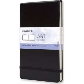 Moleskine Art Akvarel Album L Svart