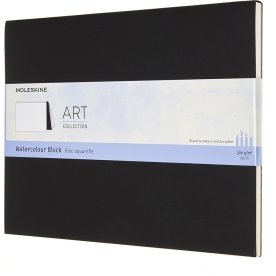 Moleskine Art Akvarel Blok | XL | Sort