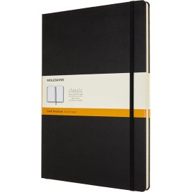 Notebook Moleskine Classic Anteckningsbok A4 Svart