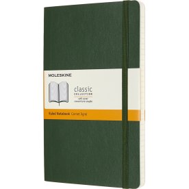 Notebook Moleskine Classic L Mörkgrön