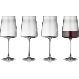 Lyngby Glass Zero Rödvinsglas 54 cl, 4 st