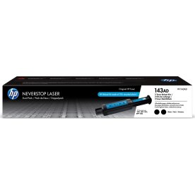 Neverstop reserve lasertoner HP 143AD Svart