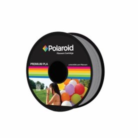 Polaroid PLA 3D Filament, 1.75mm, sølv, 1kg