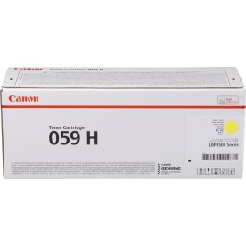 Canon 059 H Lasertoner, gul, 13.500 sider