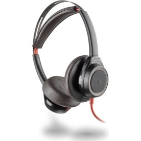 Poly Blackwire 7225 USB-C stereo headset, sort