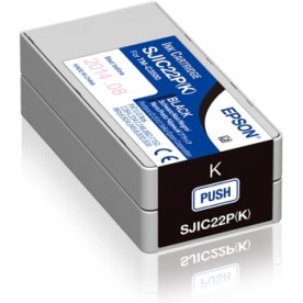 Epson SJIC22P(K) blækpatron, sort