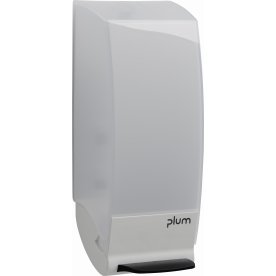 CombiPlum Plast Dispenser 1 L, transparent/hvid