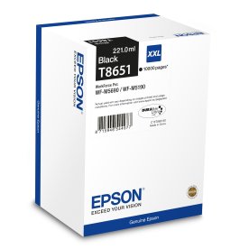 Bläckpatron Epson T8651 XXL Svart