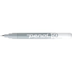 Penol 50 Märkpenna i färg | Silver