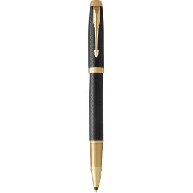 Parker IM Premium Black/Gold GT Rollerballpenna | 