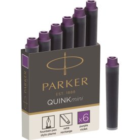 Parker Quink Mini Refill | Reservoarpenna | Lila |