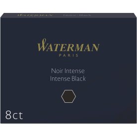 Waterman ST Refill L Reservoarpenna | Svart | 8 st