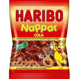 Godis HARIBO Colanappar 80g