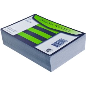 Kuvert konsument fp Sv C6 linj vit100/FP