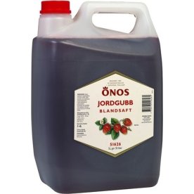 Önos saft med jordgubbssmak | 5 liter