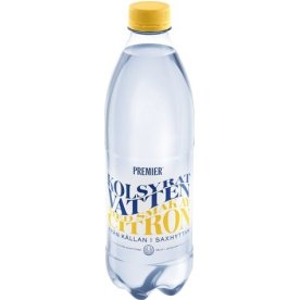 Vatten PREMIER citron med kolsyra 50cl