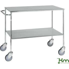 Serveringsvagn med 2 hyllor, 1000x580x870 mm