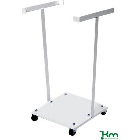 Avfallsvagn 125 liter, vit