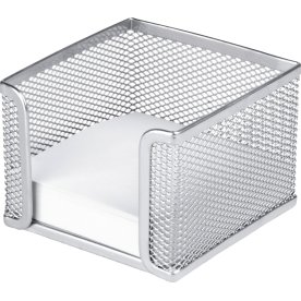 Office fyrkantig blockask, silver