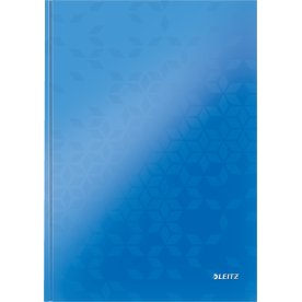 Leitz WOW notesbog A4, kvadreret, blå