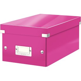 Förvaringsbox Leitz WOW Click & Store Rosa