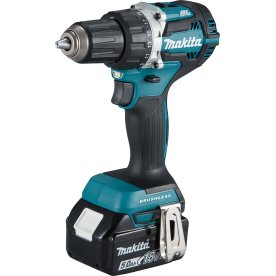 Makita Borr-/skruvdragare, 18V, 1 batt. 5.0Ah