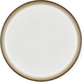 Bitz Gastro tallrik grå/krämfärgad, Ø 27 cm