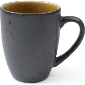 Bitz Gastro mugg med handtag svart/amber, 30 cl