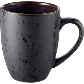 Bitz Gastro mugg med handtag svart/blå, 30 cl