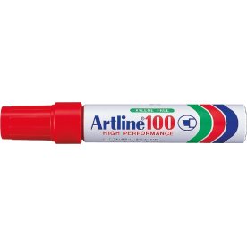 Artline EK100 permanent märkpenna, röd