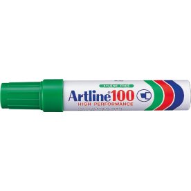 Artline EK100 permanent marker, grøn