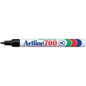 Artline EK700 permanent märkpenna, svart