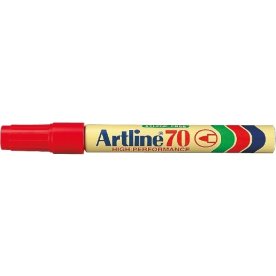 Artline EK70 marker, rød