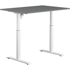 Sun-Flex II höj-/sänkbart bord/120x80/Antracit/vit